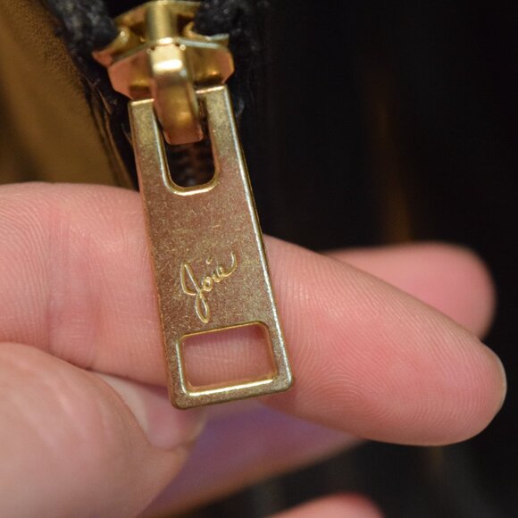 Joie Leather Biker Lace Up Combat Boots Size 37 Womens Excellent Used Condition! - Picture 4 of 10